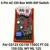 For FT150 RX150 ML125 Racing Igniter 6 Pin AC CDI Box with DIP Switch Motorcycle Ignition Speed Limit 4000-12000 Motorcycle Part