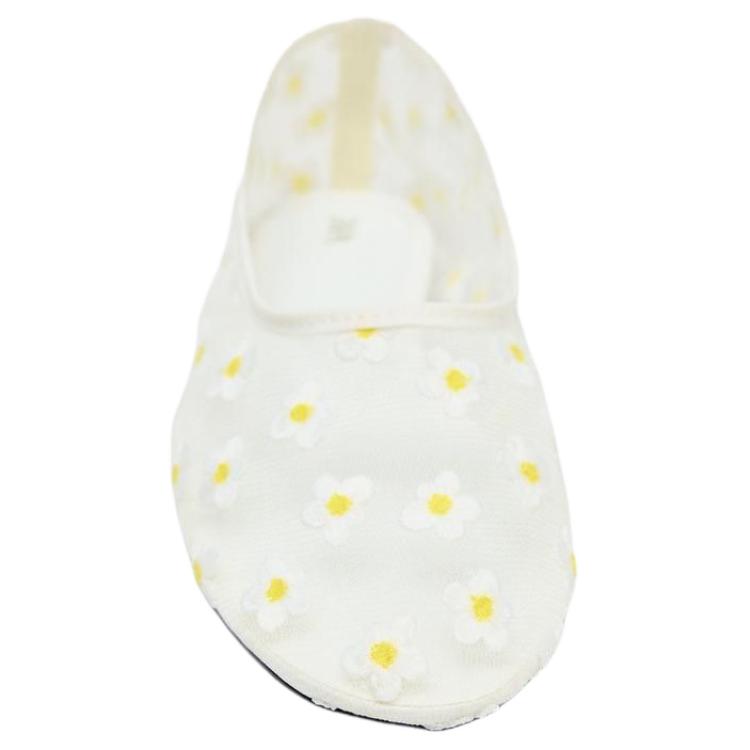Zara Slip-On Fashion Floral Mesh Casual Shoes Women Shoes White 3545510850