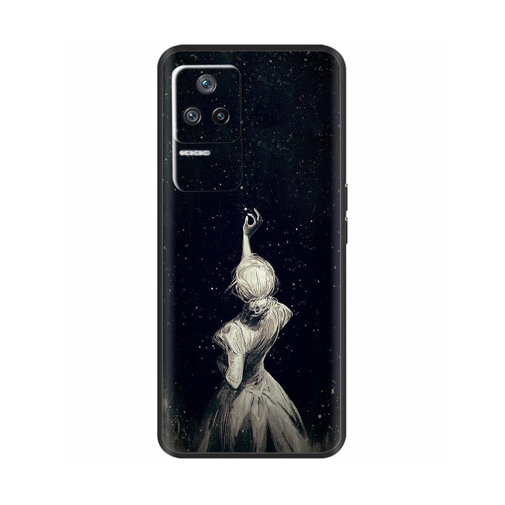 

Чохол для Xiaomi Poco F4 Мультяшний м який силіконовий задній чохол для Xiaomi Poco F4 5G Fundas Бампер Чохли для телефону PocoF4 F 4 Coque Обкладинка POCO F4 5G