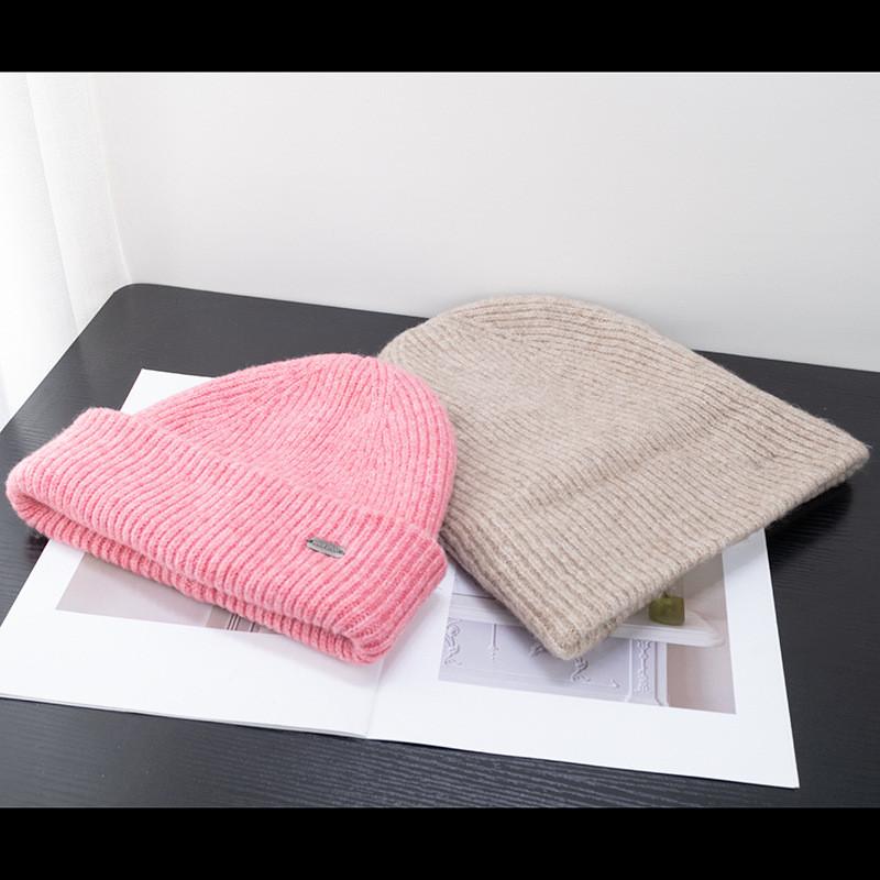 Wool Knit Hat For Women Autumn Winter Breathable Warm Ear Protection Fashion Casual Stylish Ol