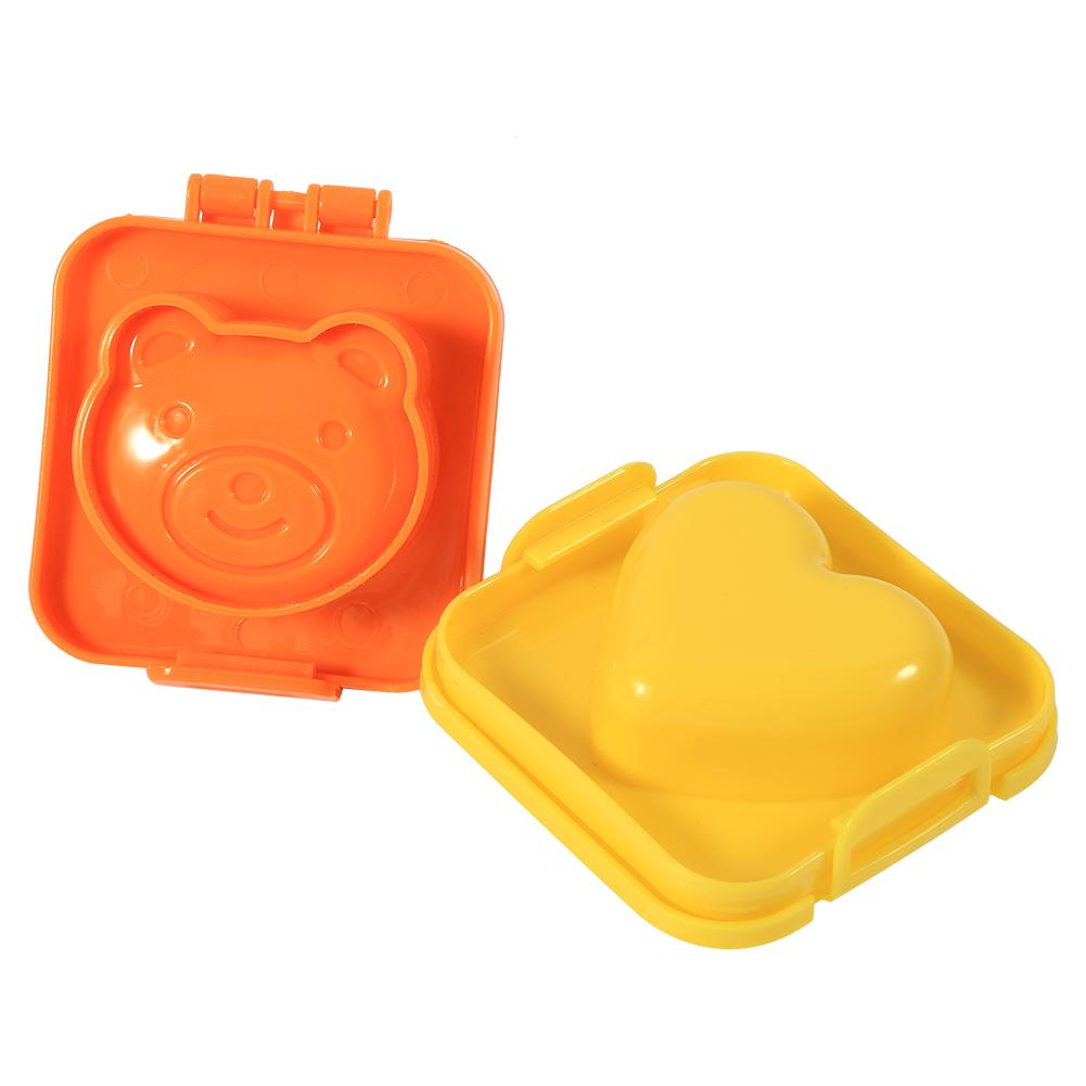 6 Pcs Set Cartoon Eggs Cute Mold Mould Pan Cooking DIY Tools Kitchen Bento Accessories for Kids