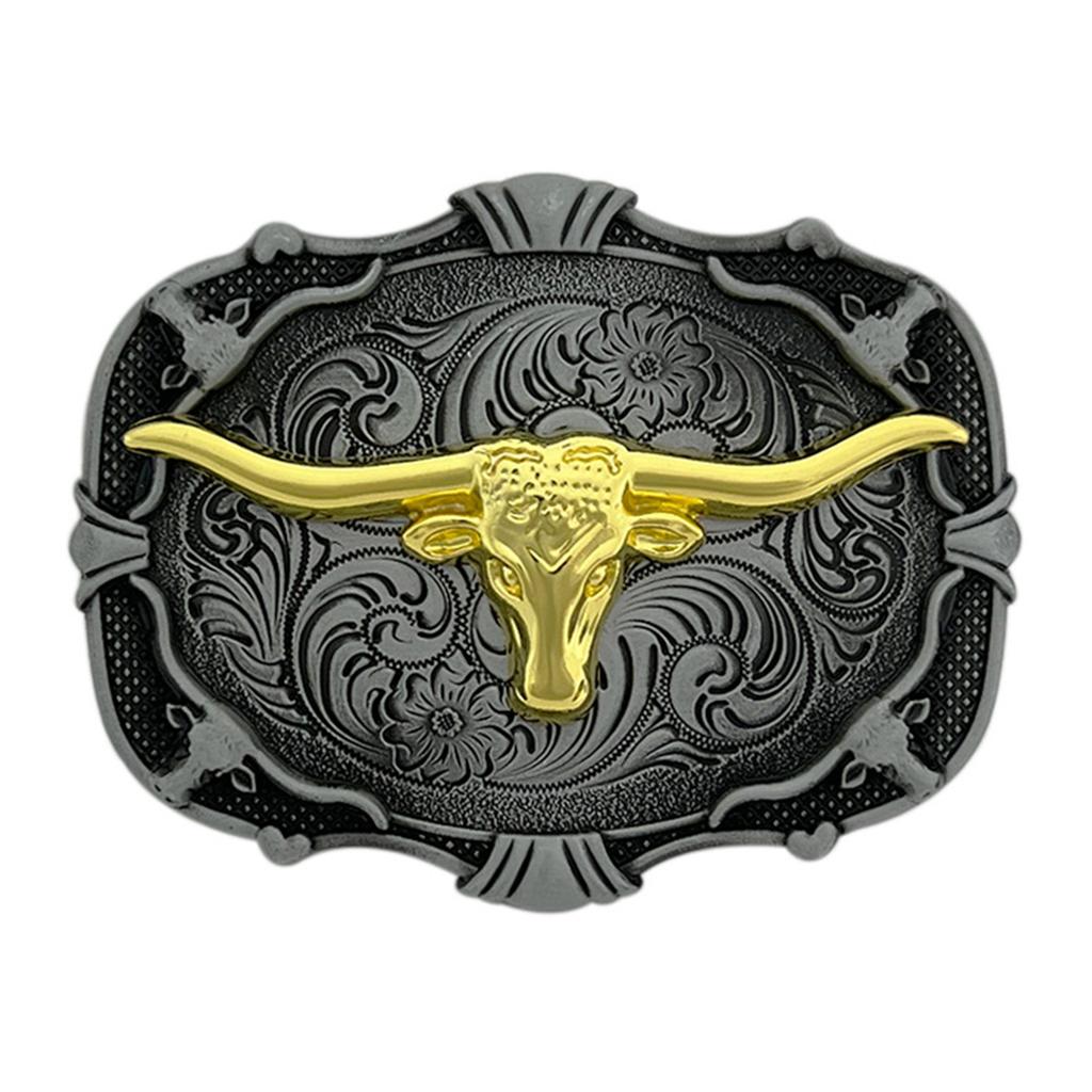 Macho Belt Engraved Buckle Bronze Color Engravings Buckle Replacement Style Belt Buckles Birthday Gifts for Father