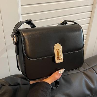 Ρετρό Δημοφιλής Τσάντα Ταχυδρόμου Γυναικεία Τσάντα Ώμου Μόδα Υψηλής Ραπτικής Ευέλικτη Υπό Μασχάλη Μικρή Τετράγωνη Τσάντα