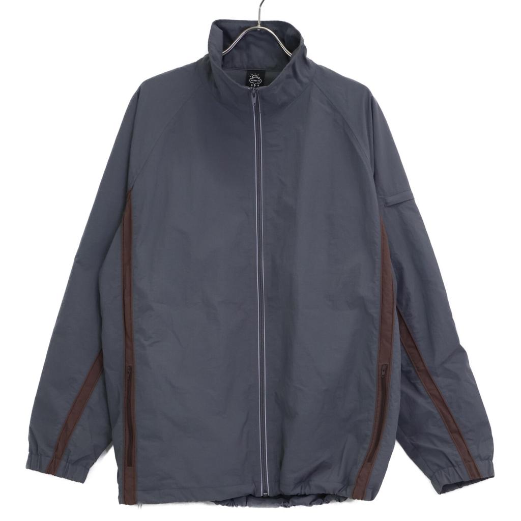 ALWAYTH Grey x Brown Training Jacket Jacket L khakiUsed