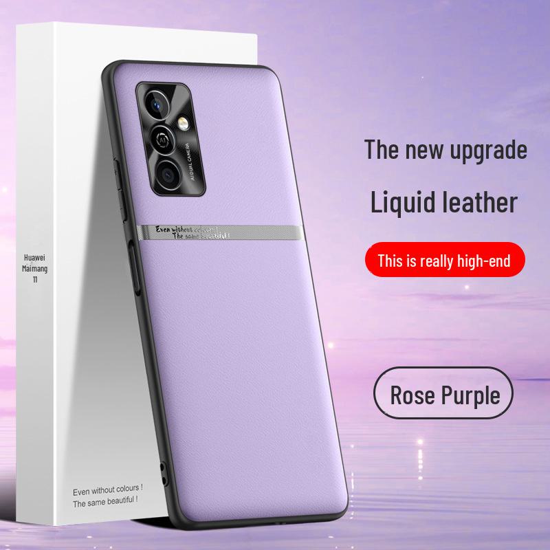 

Maimang 11 Liquid Leather Phone Case - Anti-Fall & Anti-Fouling Protective Cover Maimang 11