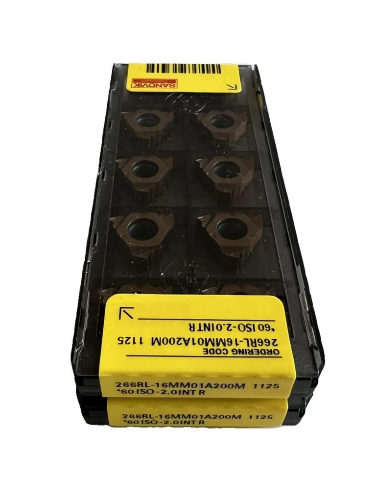 Original Sandvik / 266RL-16MM01A200M 1125 /Carbide CNC Blade 10 PCS