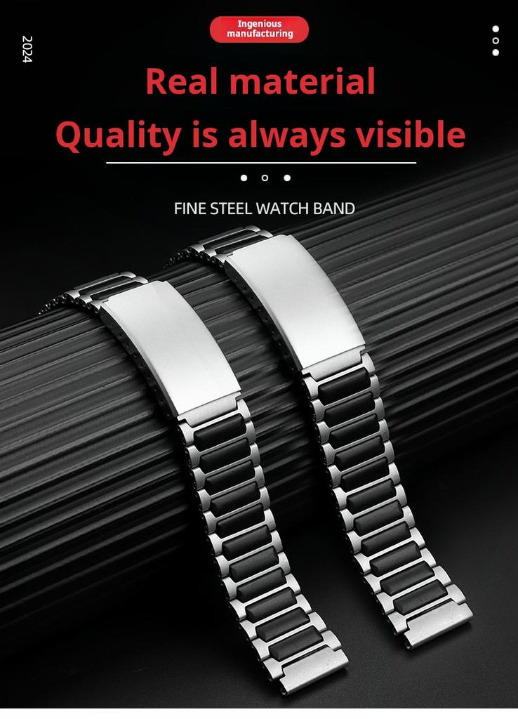 AE1200 Uhrenarmband Für Casio A158 A159 A168 AE-1200 AE1300 AR1100 18MM Edelstahl-Uhrenarmband Herren Metallarmband Zubehör