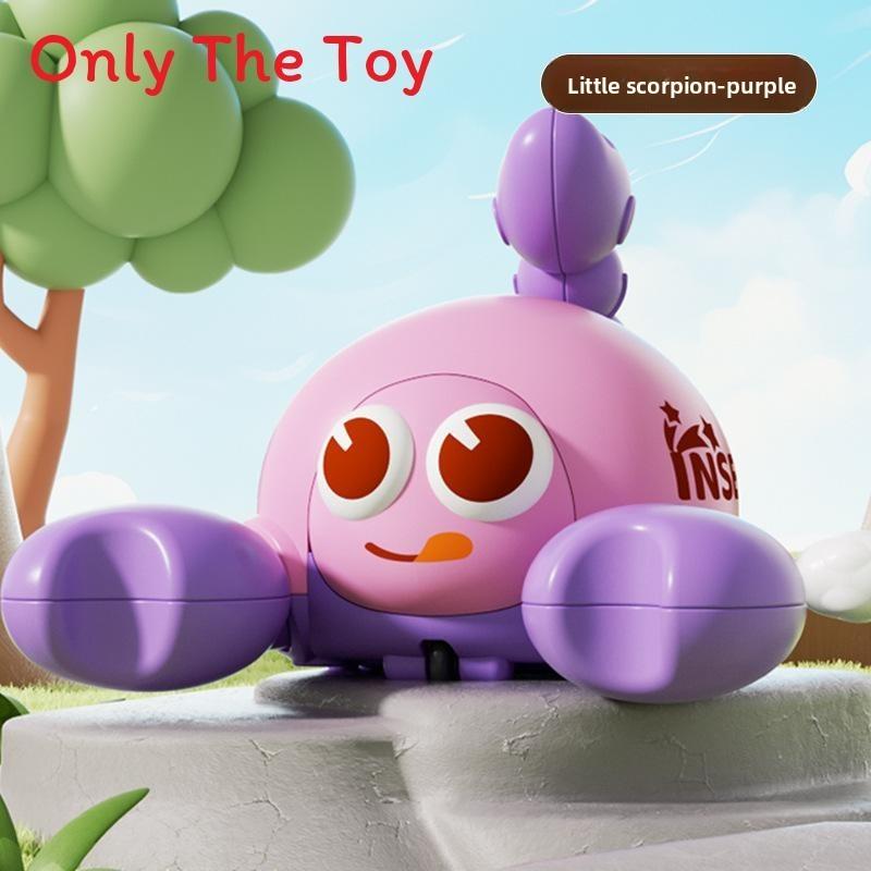 Dinosaur Toy For Babies With Chaindriven Push And Crawl Learning For Toddler Development