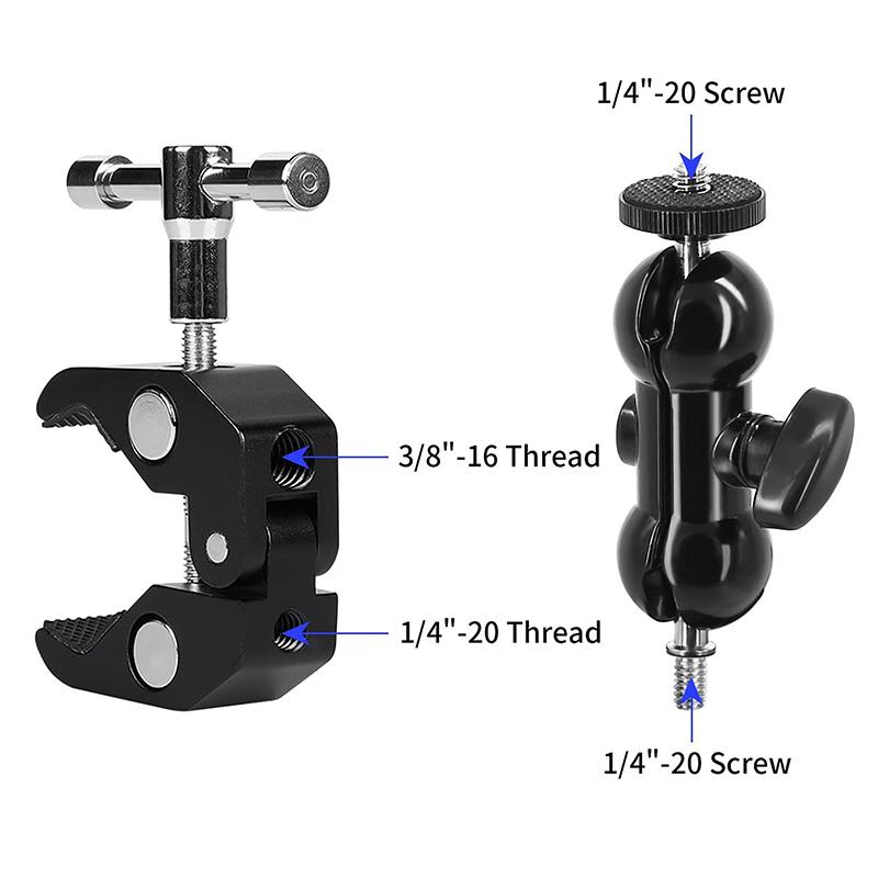 For Starlink Mini Mount Mini4 Rv Fence Outdoor Mobile Bracket Adjustable Angle Clamp Adapter