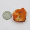 Natural Orange Sapphire Loose Gemstone 145 ct Uncut Rough September Birthstone for Gem Collections