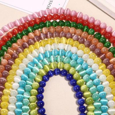 Wholesale Colorful Natural Turquoise Gemstone Round Spacer Loose Beads 4-14 mm