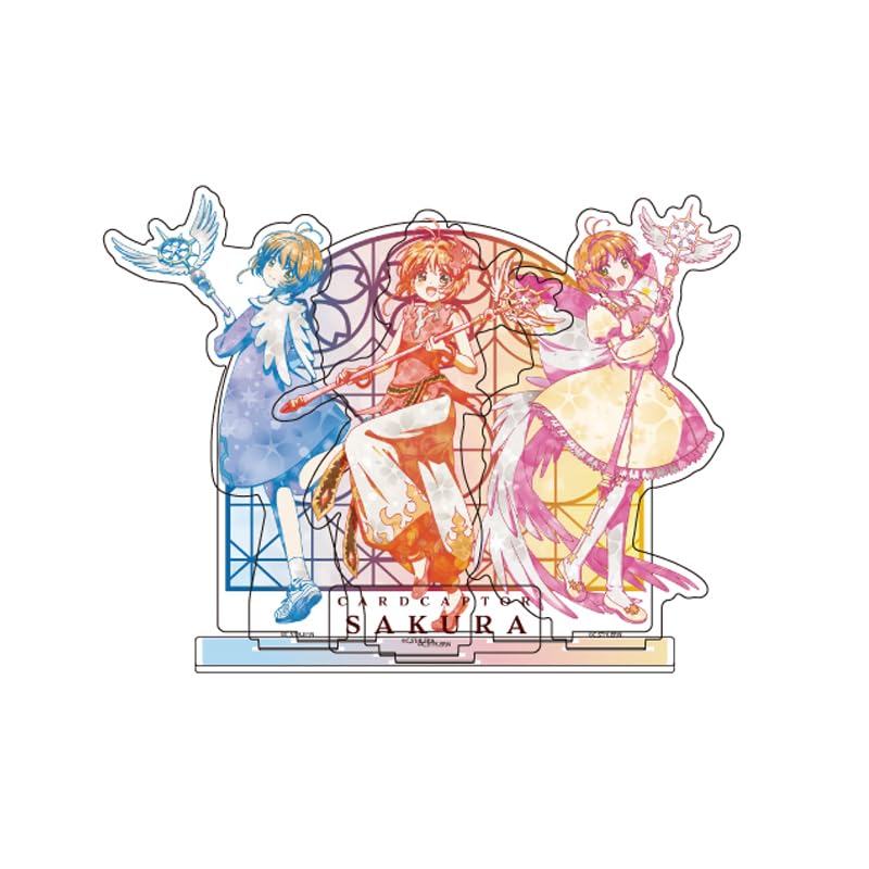 

Cardcaptor Sakura Clear Card Arc 01 Collection Design [SPARKLY PAINT] Premium Acrylic Diorama Plate