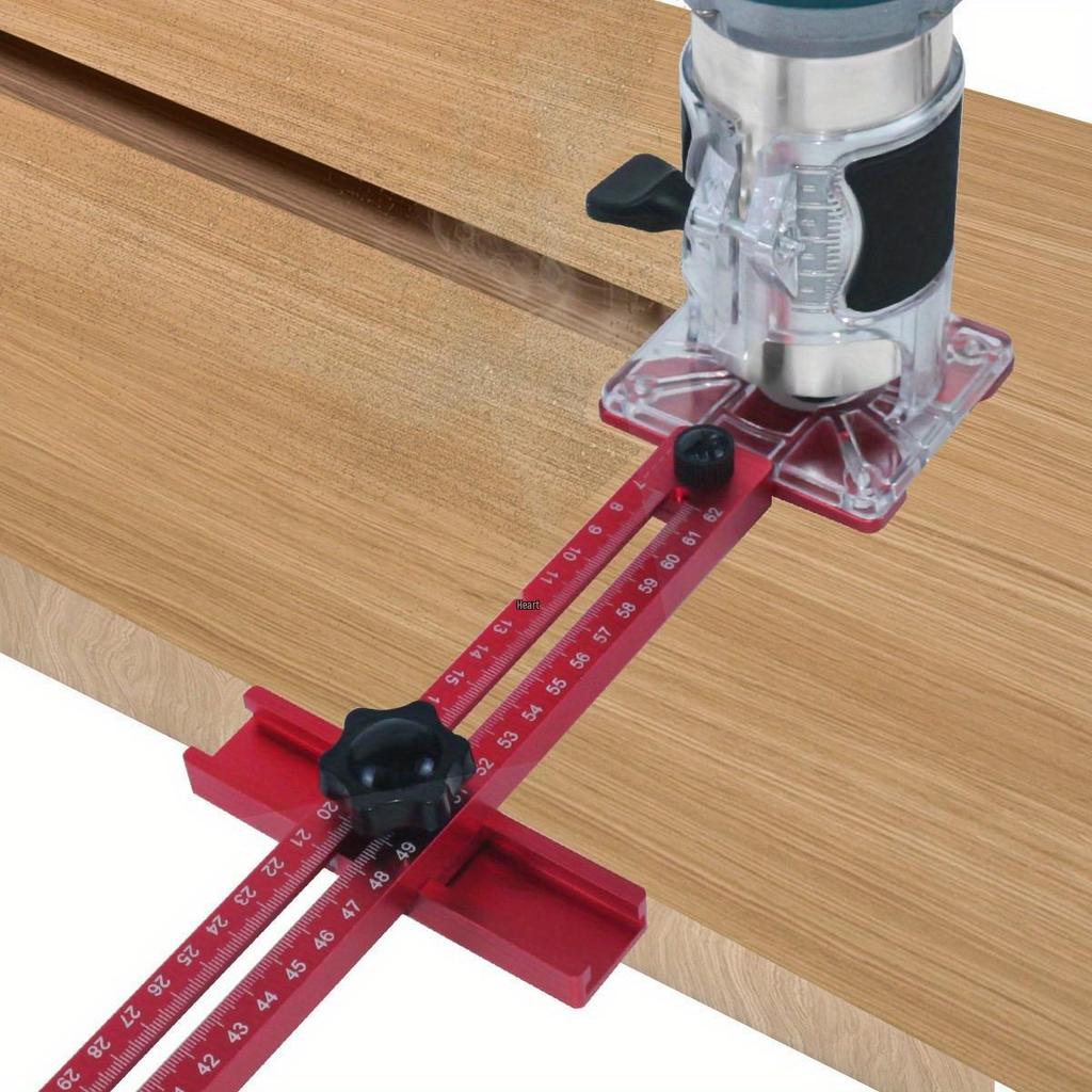 Adjustable Aluminum Woodworking Handle Hole Locator