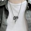 Serpentine Necklace - Elegant Silver Tone Chain Jewelry