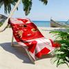 Jamal Musiala Print Beach Towel, Large Soft Quick Dry Towel for Beach Camping Swimming