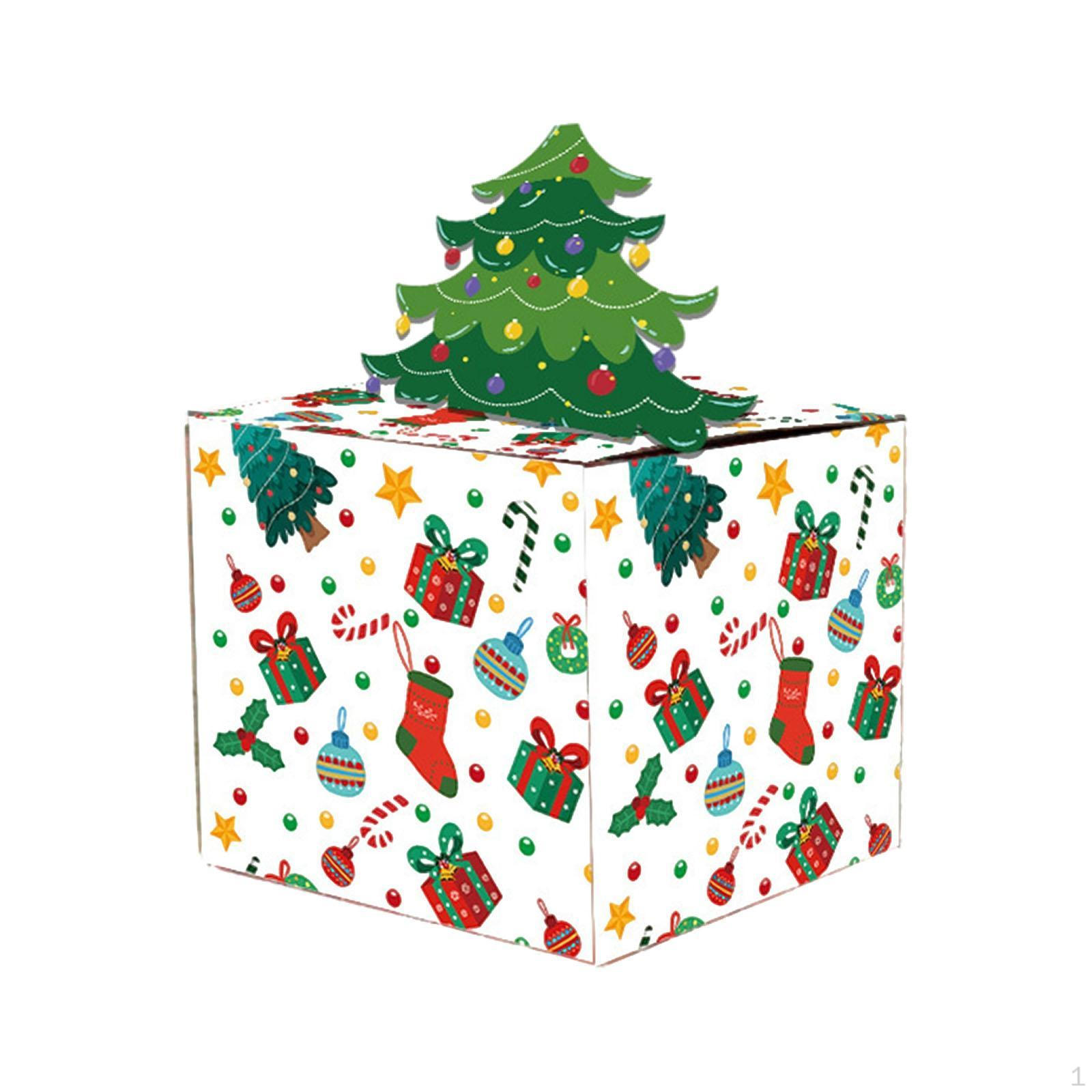 

Рождественская копилка для подарков, выдвижная, для мамы Christmas Tree