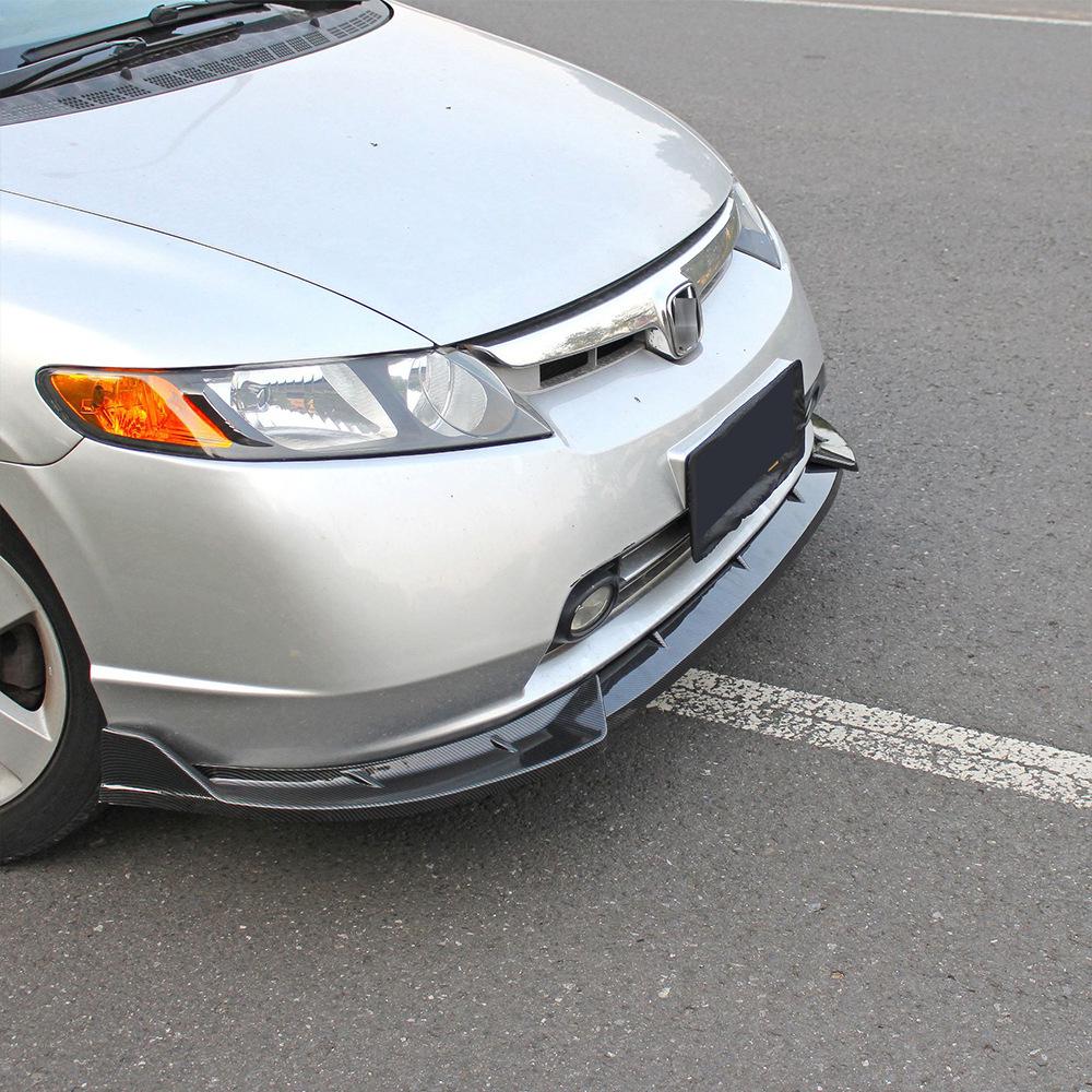 Compatible with 2005-2011 Honda Civic 8th Gen Front Lip Corner Spoiler Kit