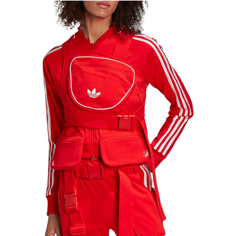 adidas Originals Adidas Originals Trefoil X Jwc Kollaborationsjacke Damen Rot GL6125