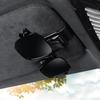 2 Pack 2 in 1 Sunglass Holder for Car Visor Clip Eyeglass Ticket Card Clip on Sunglasses Mount Interior ide Car Sun Visor auto Trucks Van SUV