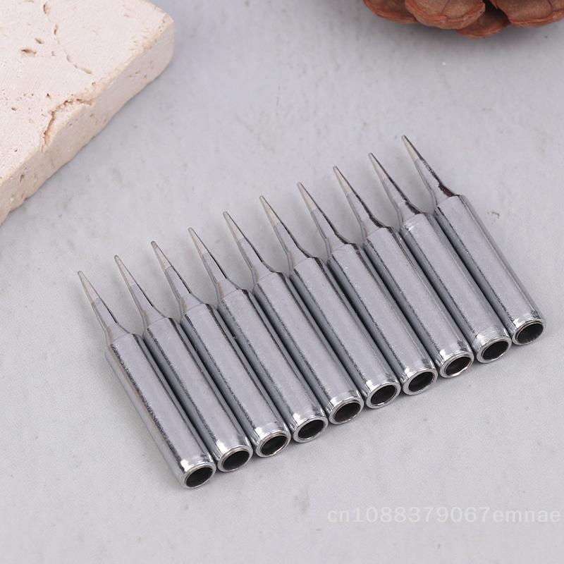 10Pcs 900M-T-I Soldering Iron Tips Replacement Set for Soldering Station Tool Tips for Electronic Repair And Crafting