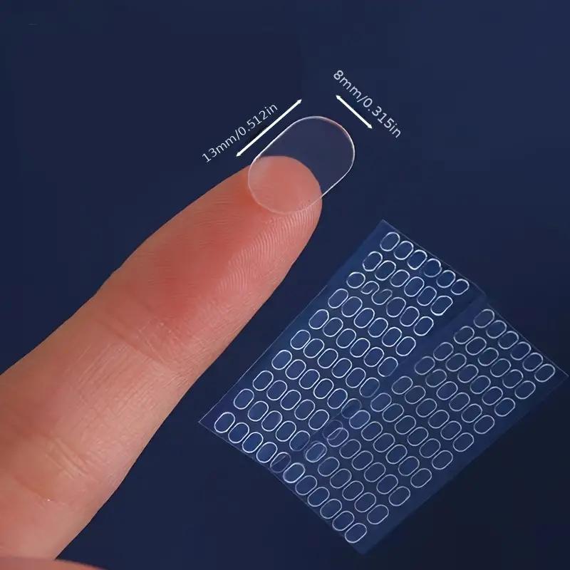 60pcs Transparent Mounting Putty, Traceless Acrylic Adhesive Tabs for Mystic Box Dolls & Office Use