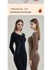 Women's Self-Heating Seamless Cashmere Thermal Underwear Set - Shaping and Slimming for Autumn and Winter