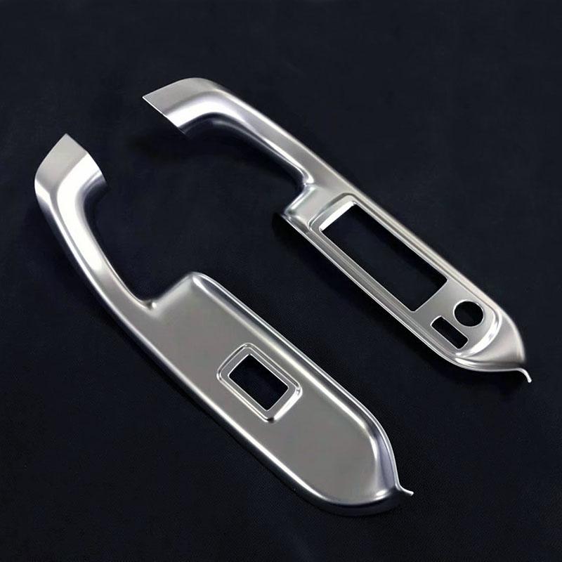 Decorație pentru comutator de ridicare a geamului cu ornamente cromate ABS, capac panou regulator pentru Toyota Voxy Noah pentru Toyota Voxy Noah R80 RHD