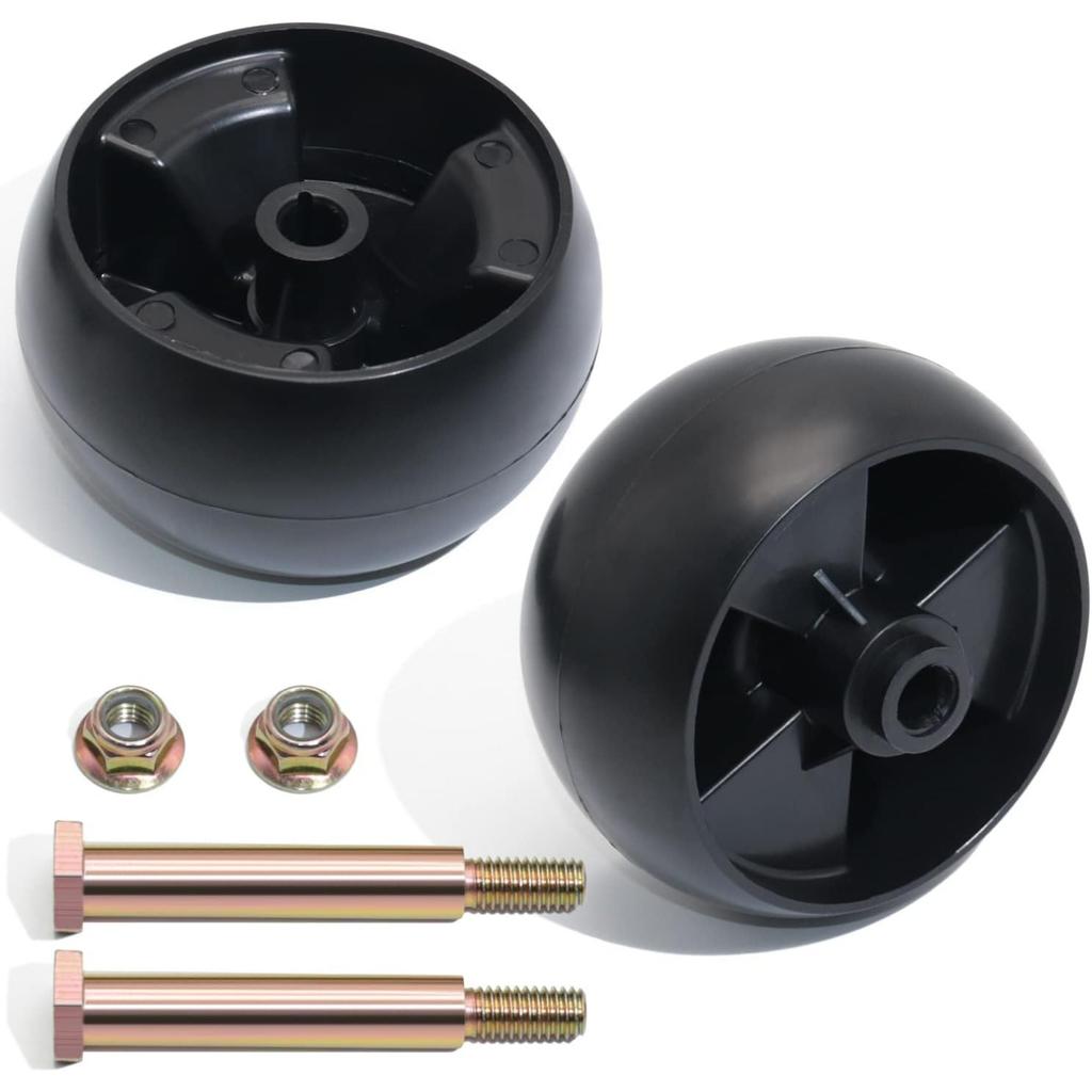 734-04155 Zestaw Kółek Podparcia Kosiarki 2 szt. 5" Kółka Regulacyjne Deku Zamiennik dla Cub Cadet 734-04155 Zamiennik dla Toro 112-0677 72-025 210-275 ze Śrubami