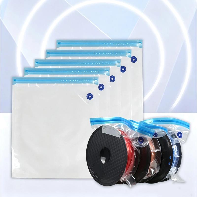 1 Set Dryer Safekeep Humidity Resistant Sealing Bags 3D Printer Filament Storage Bag Pla Abs Petg Vacuum Bag