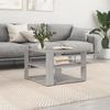  Coffee Table, Grey Sonoma Oak, 59.5x59.5x40 Cm