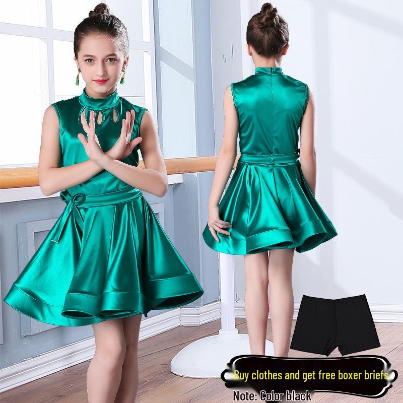 Girls Latin Dance Competition & Practice Costumes 130