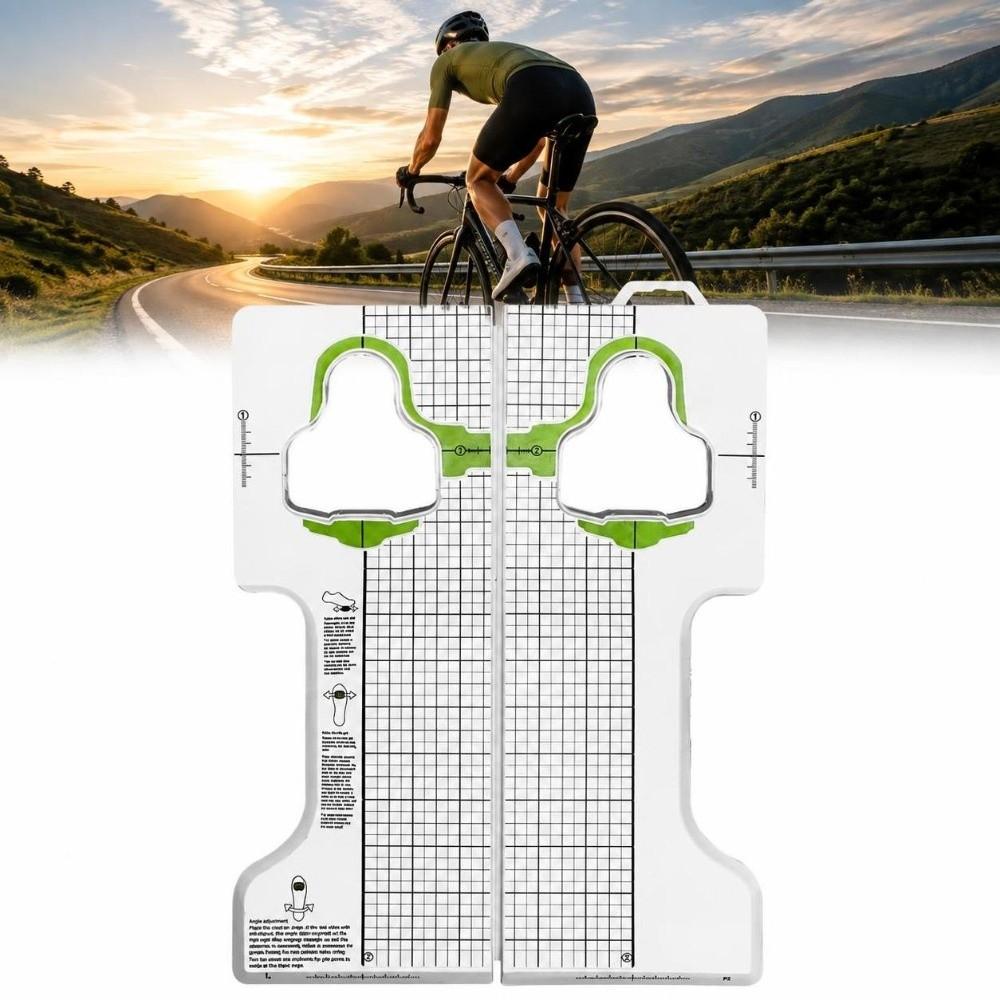 29*22cm Bike Cleat Adjustment Tool Adjustable Cycling Cleat Alignment Tool Road Cycling