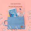 Deli Fabric Zipper Document Bag