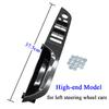 E90 E91 Interior Carbon Fiber Master Panel Passenger Door Pull Handle Cover For BMW 3 Series 316i 318 320i 325i 328i