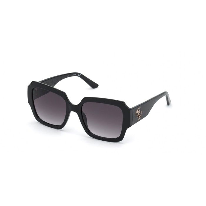 Lunettes De Soleil Guess GU7681 54/19/140 Shiny Black Front Injected WOMAN GU7681