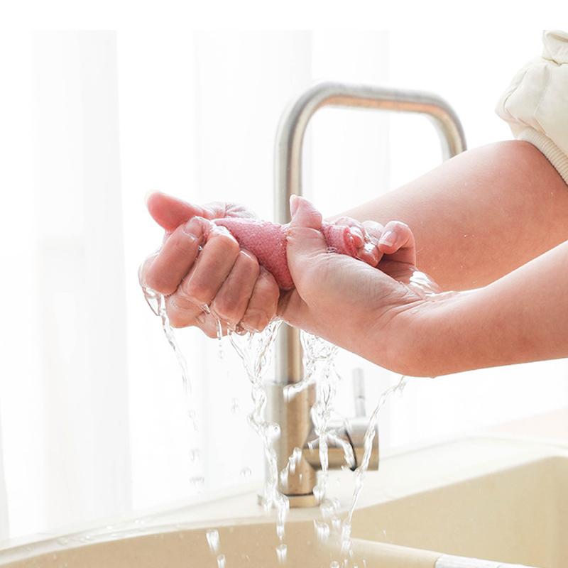 25cm×25cm Lappen Mikrofaserhandtücher Rolle/Ölabweisende Spülschwämme/Spültuch Handtuch/Küchenlappen Handtuch/Küchenreinigung Spültuch