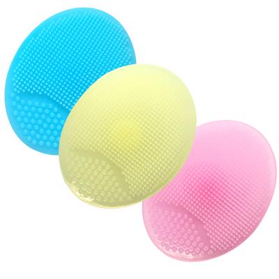 Mini perie din silicon pentru curățarea porilor Accesorii pentru baie Scrubers Perie pentru curățarea feței Tampă pentru spălare a feței Masaj de duș moale