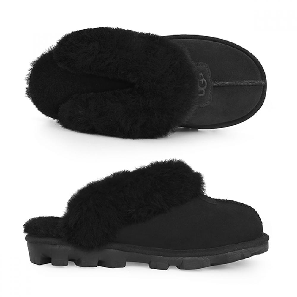 Ugg 5125 Blk Coquet Black Slipper 5125 BLK (5)