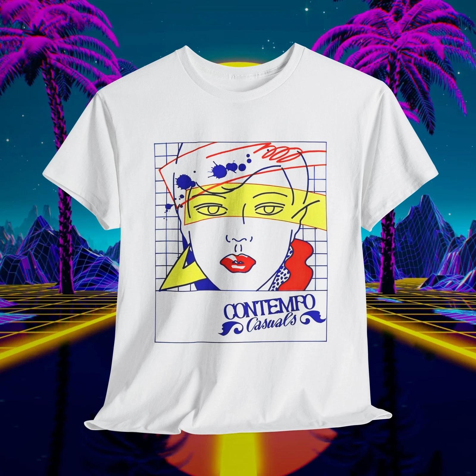 Custom Contempo Casuals T-shirt Unisex Retro 80s 90s Vintage Men and Women shirt XL