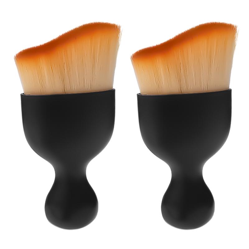 Mini Car Detail Cleaning Soft Brush Dashboard Air Outlet Dusting Removal Brushes Tools Soft Brushing with Cover