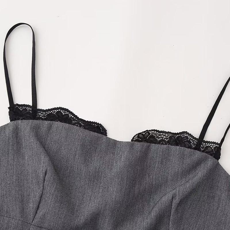 Sommar Sidentextur Tryckt Camisole Topp Ny Mode Sexig Söt Damlinne Smal Ren Längtan