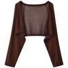 2023 Women's White Ice Silk Sun Protection Cardigan with Camisole Dress