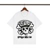 Streetwear Graffiti Farbmatch Buchstabe Kurzarm T-Shirts für Männer und Frauen Rundhalsausschnitt Baumwoll-Tees Oversized Hip Hop Tops