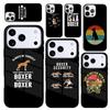 Capa Case for iPhone 17 Air 16 Pro Max 15 Plus 11 13 Mini 14 12 Back Phone Cover Anatomy Of A Boxer Dog