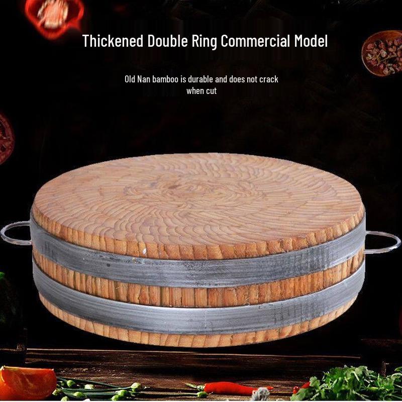 Yingtang 20-Year Aged Bamboo Round Chopping Board