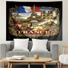 1PC Portugal: Landscapes Culture And Cuisine Tapestry, Unique Design Tapestry, Suitable for Bedroom,Livingroom, Playroom,Heartwarming Holiday Gifts