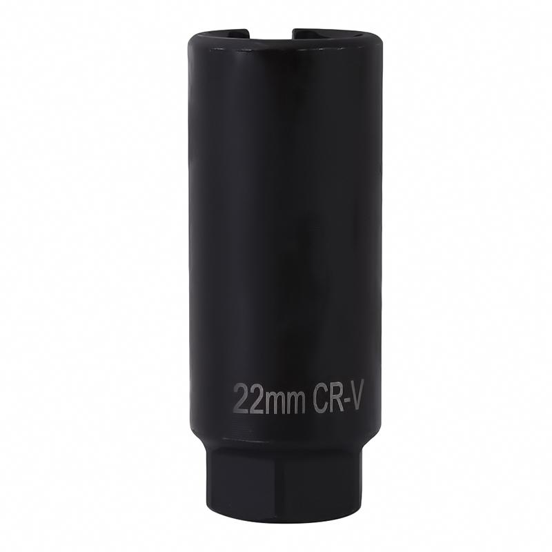 22mm Oxygen-containing European Standard Oxygen Vacuum Lambda Sensor Removal Kit Car Tools 1/2" Drive 8mm Slot CR-V Steel