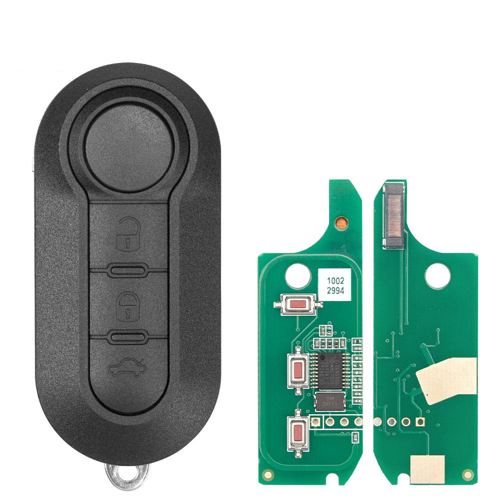 Okey Remote Smart Car Key Marelli/Delphi RX2TRF198 PCF7946 433MHz For Fiat 500L Ducato Citroen Jumper Peugeot Boxer 2008-2015