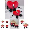 Un Verano Sin Ti Bad Bunny Plush Toy Soft And Durable Heart-shaped Pillow For Kids And Adults