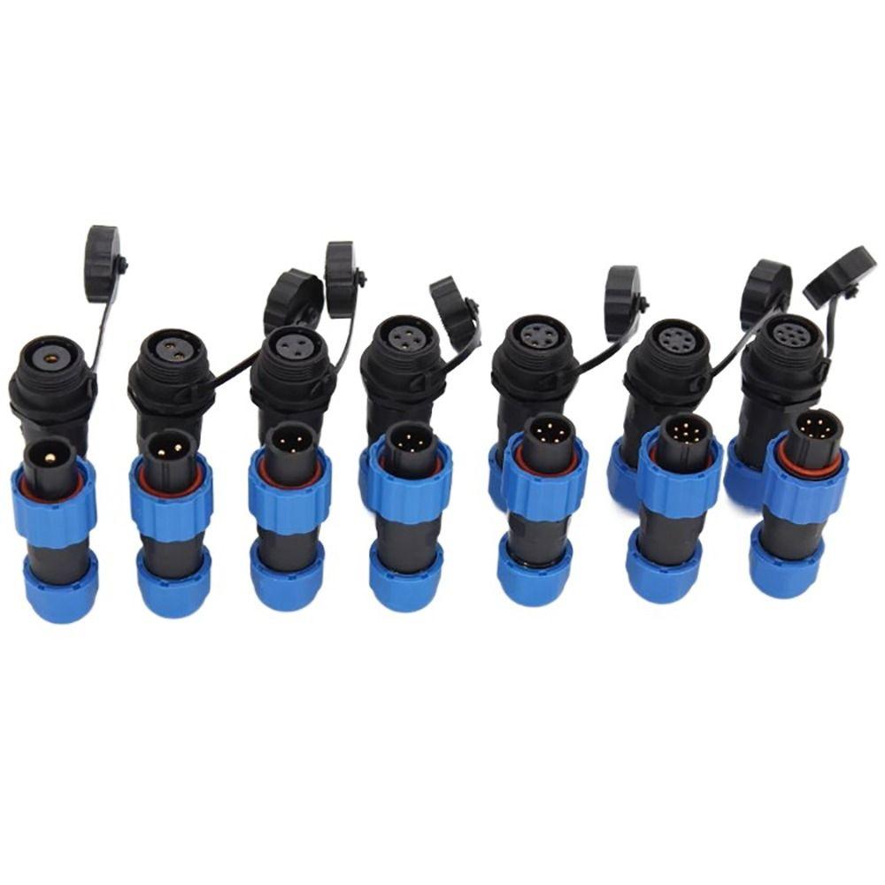 SP13 Waterproof Connector Docking Connector Socket Plug Male Female Plug Socket  Electrical